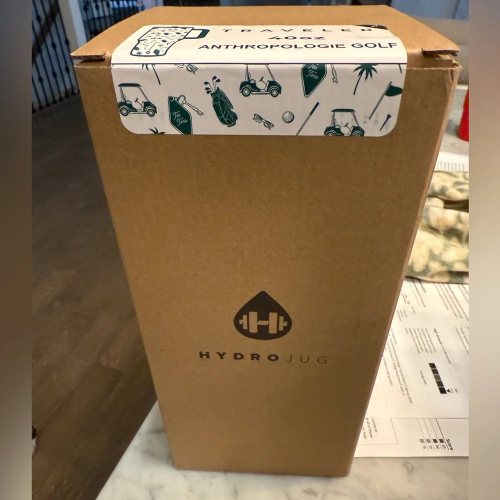 New in Box Hydrojug x Anthropologie Collab Golf Tumbler 40oz. - Picture 3 of 3
